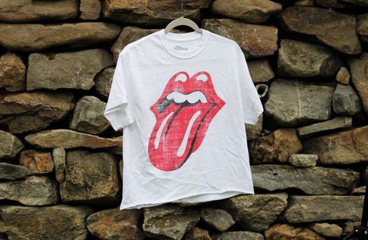 THE ROLLING STONES CROP TOP