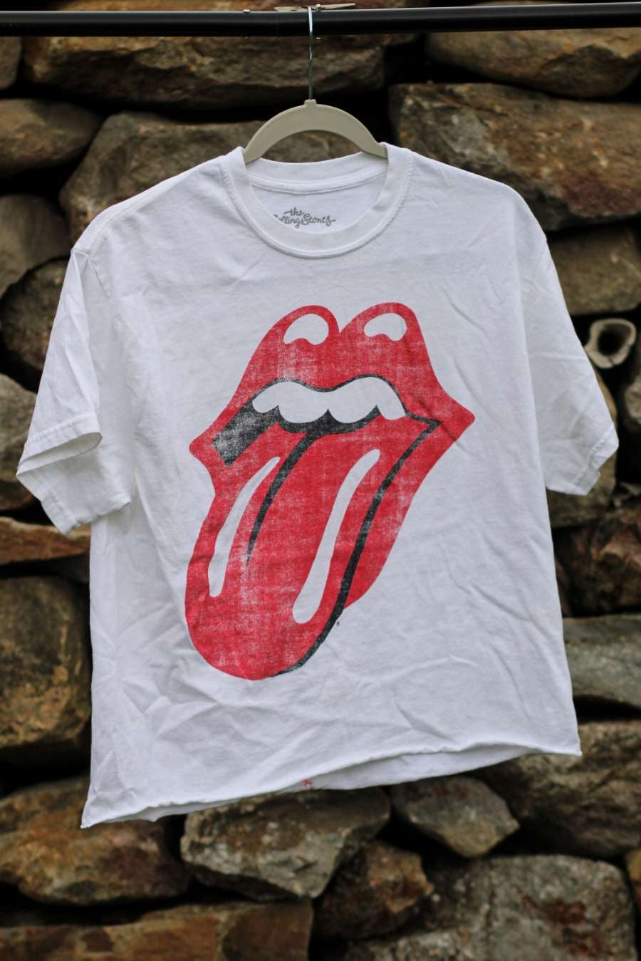 THE ROLLING STONES CROP TOP